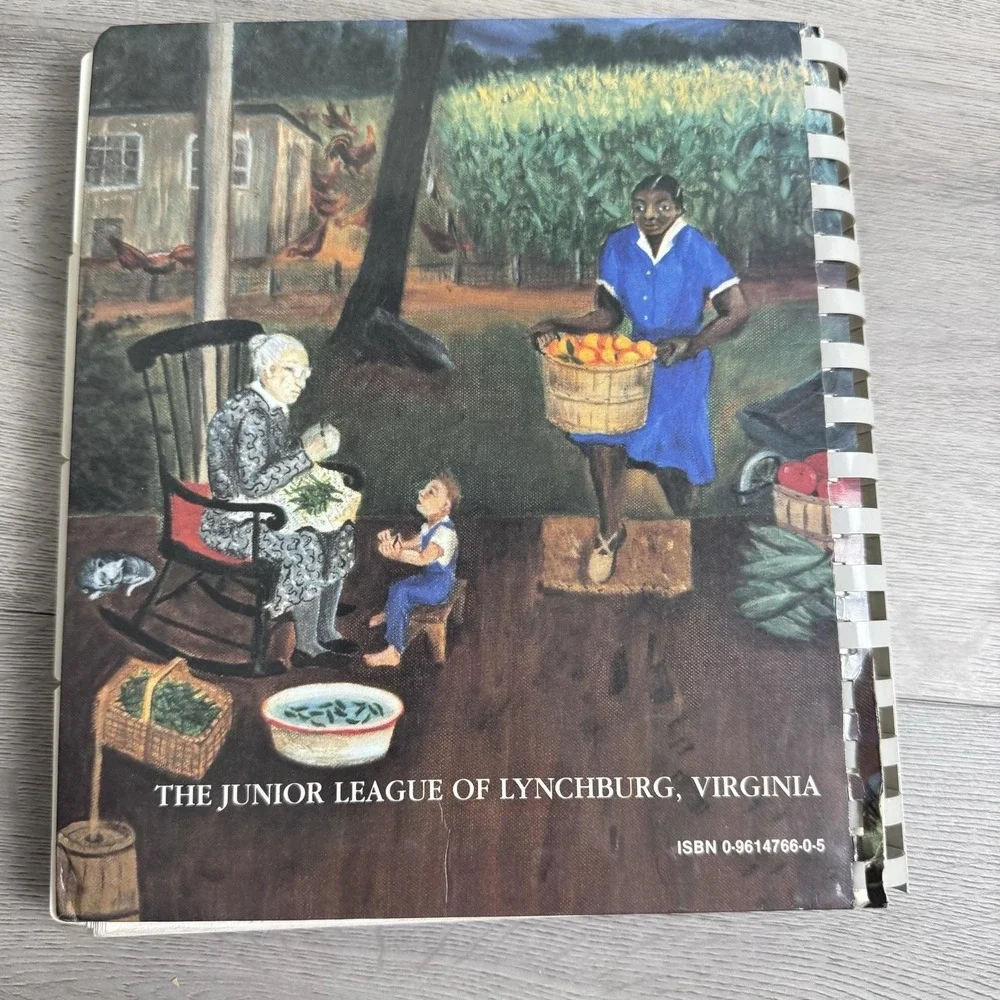 Vintage Good Cookin' From The Heart Of Virginia Cookbook Junior League Lynchburg